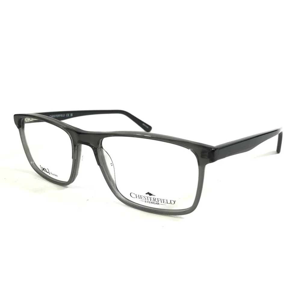 Chesterfield Eyeglasses Frames CH94XL CBL Gray Rectangle Full Rim XL 56-18-150